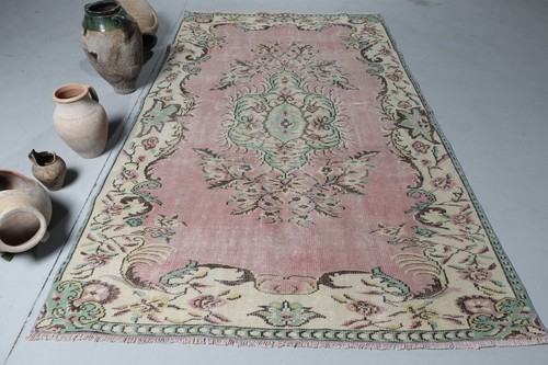 Vintage turkish rug - rug, 5,3x8,9