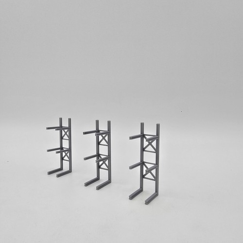 120 scale scrap car - 1/120, racking