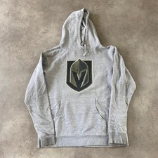 Las Vegas Golden Knights Hoodie Mens Medium NHL Fanatics Sweatshirt, Grey