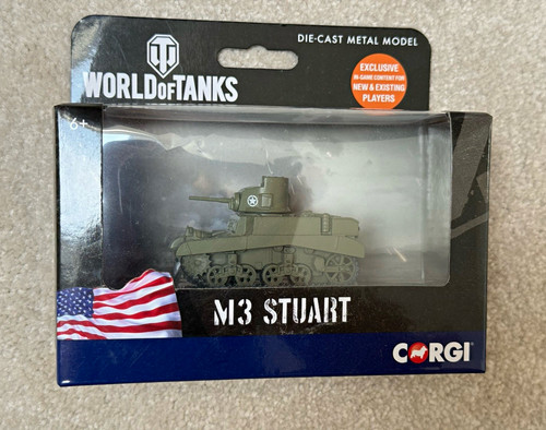 Corgi world tanks stuart - m3,