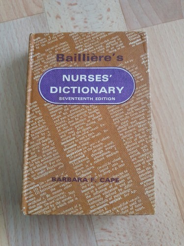 Ballieres nurses dictionary - ballieres,