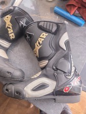oxtar motorcycle boots size 42