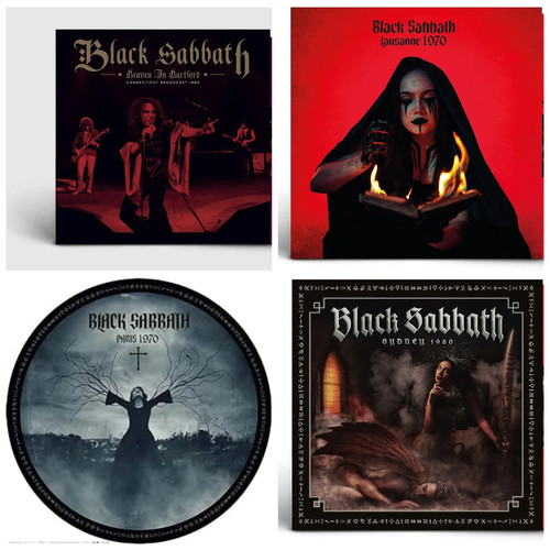 Black sabbath 4 titles - black,