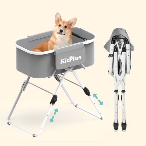 Foldable dog bath - dog,