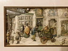 Vintage Anton Pieck Style 3D