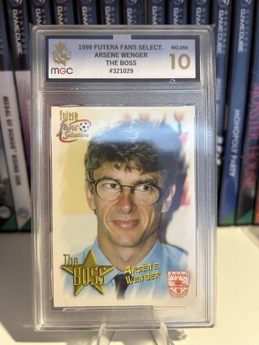 1999 futera arsene wenger - futera,