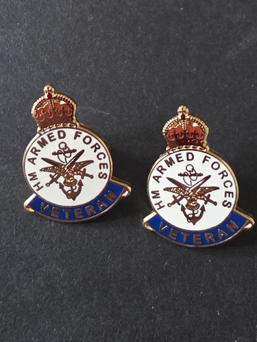 Kings crown veteran pin badge - kings,