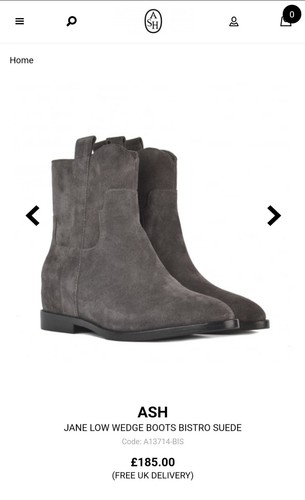 Women ash jane suede grey - ash,
