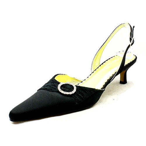 Womens ladies kitten heel - kitten,