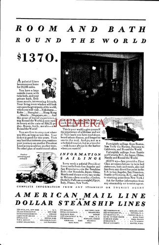 American mail dollar - &,