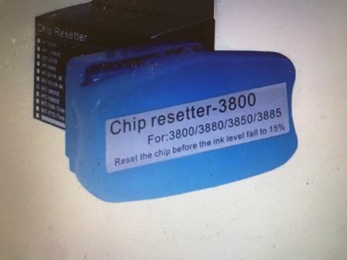 Maintenance tank chip resetter - tank,