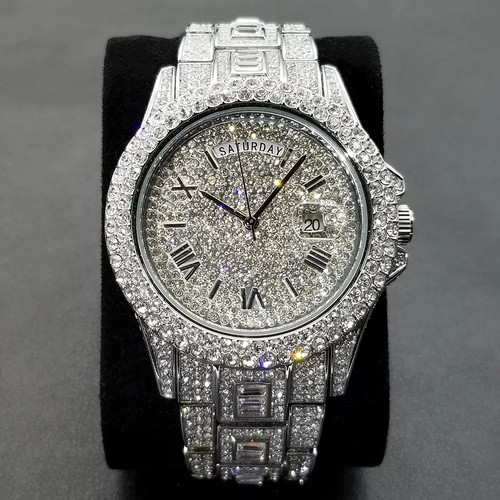 Hot diamond wristwatch - diamond, for