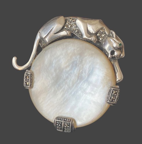 Panther brooch 925 - brooch, sterling