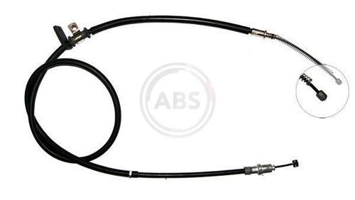 Left handbrake cable s - left,