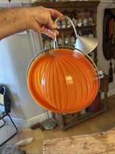 Vintage Orange Plastic Moon