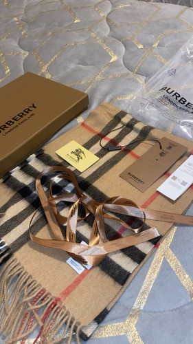New burberry silk scarf - new,