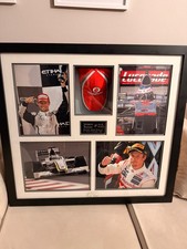 Jenson Button signed cap 2012