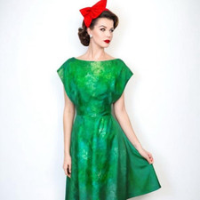 Dress Vintage Silk Cresta