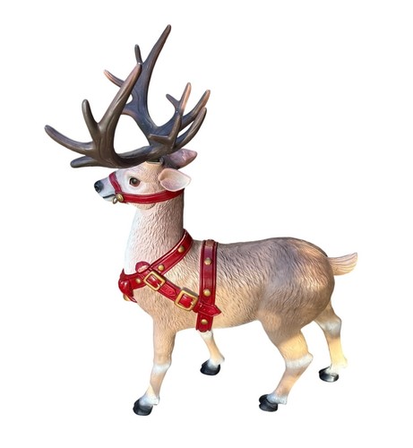 Giant led santa sleigh - 9-ft,