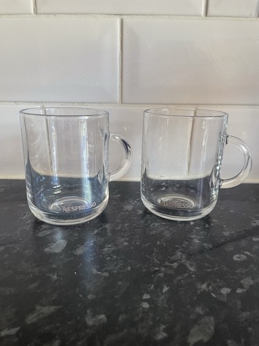 Nespresso clear coffee mugs - nespresso,