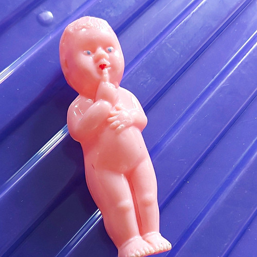 Kewpie england plastic baby - england,