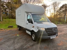 2020 reg Mercedes Sprinter Luton with tail lift/Euro 6/Automatic/4.20m long box