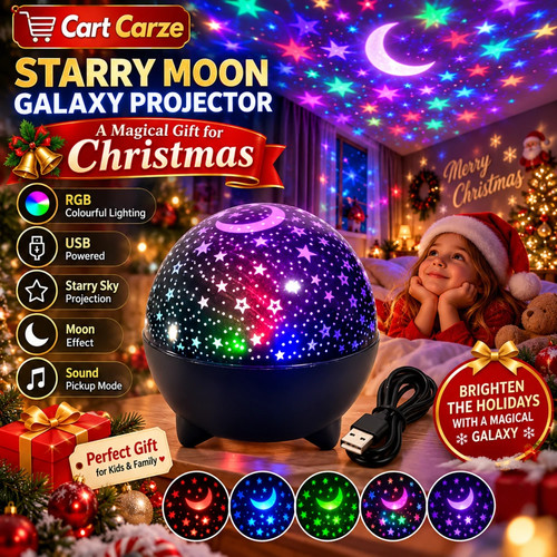 Rotating led galaxy - led, starry