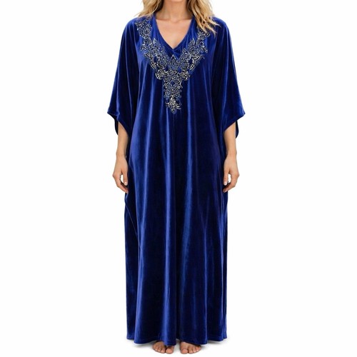 Nwt plush velour beaded - nwt, kaftan