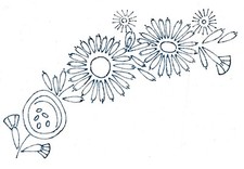 Vintage Embroidery Transfer