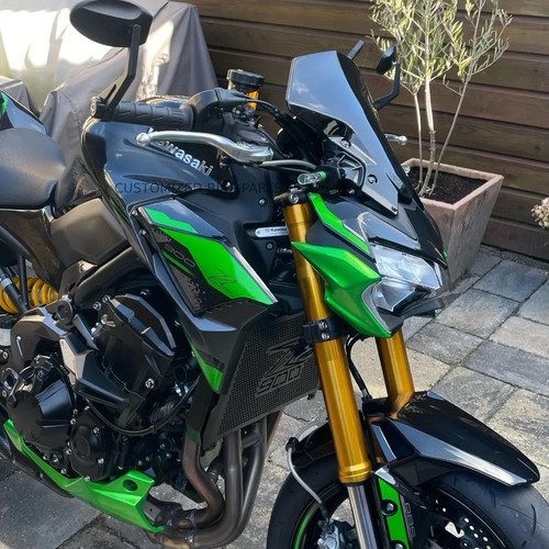 Motorcycle black windscreen - black,
