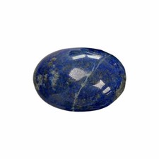 Palm Stone, Oval, Lapis