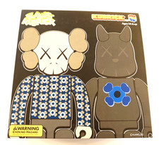 KUBRICK KAWS Bus Stop Set 2 (KM002) Figures Medicom 60mm x 2 BNIB NEW