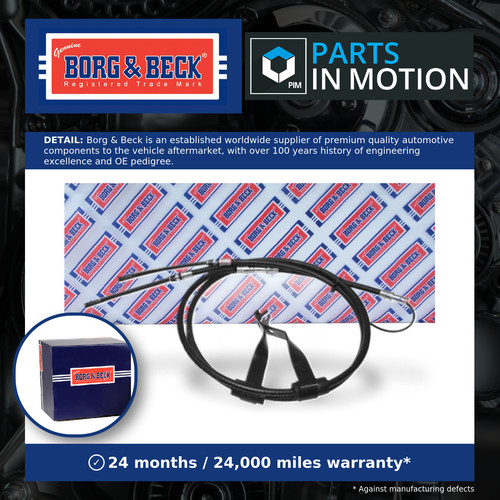 Handbrake cable fits ford - fits,
