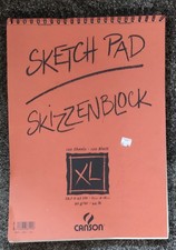 CANSON = XL SPIRAL SKETCH PAD = A3 90 GSM = 100 SHEETS = DRAWING ART STUDENT PAD