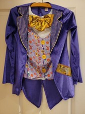 Willy Wonka Kids Dress Up Costume Charlie and the Chocolate Factory, Ages 9-10