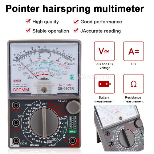 960tr analogue meter - de-960tr,