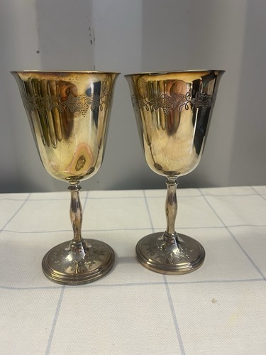 Vintage silver plated - silver, wine