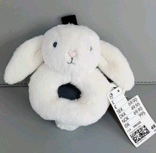H&M Small Cream Rabbit Soft Plush Toy Easter Bunny 
