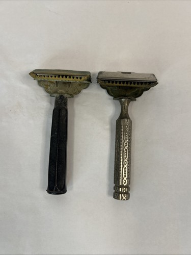 Gem vintage shaving razor lot - gem,