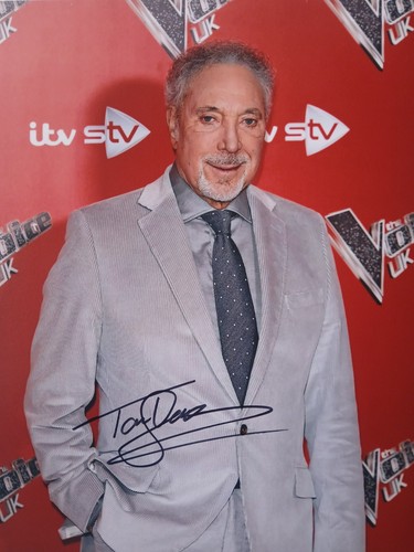 Tom jones signed - tom, signed.