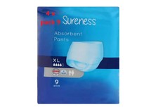 4x pack 9 Sureness Absorbent