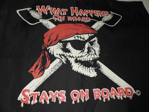 12x18 double sided - sided, pirate