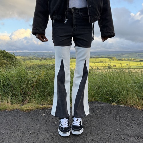 Levis 725 reworked flare - reworked,