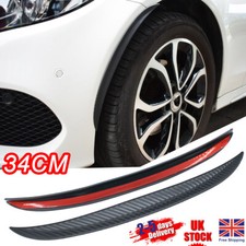 Car Front Rear Mud Flaps Splash Guard Rubber Arch extension Carbon Fiber