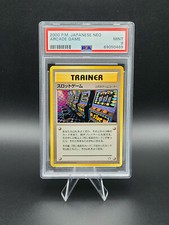 Pokemon 2000 Neo Arcarde Game Japanese PSA 9. Vintage Banned Artwork.