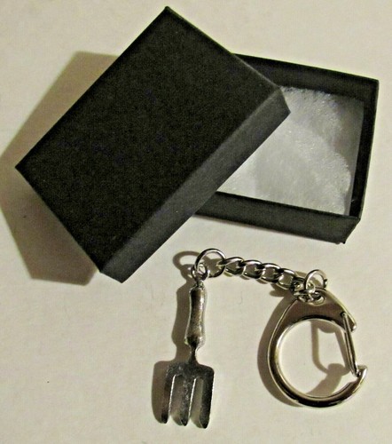 Keyring pewter garden life - f),
