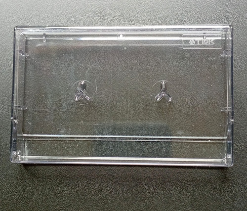 Used empty audio cassette - x,