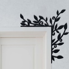 Leaf Frame Metal Wall Art