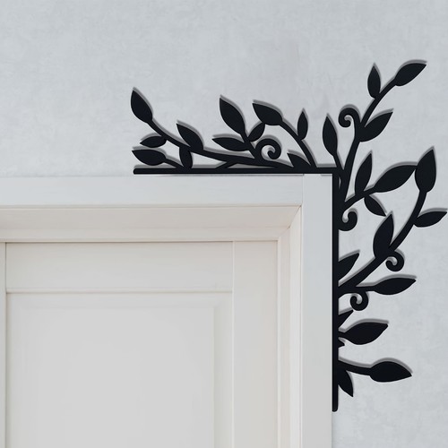 Leaf frame metal wall - leaf,