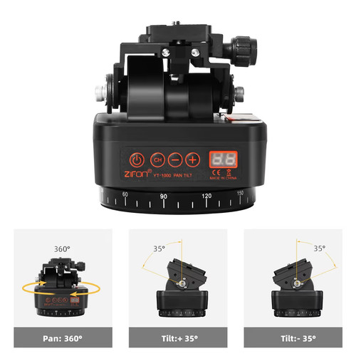 Panoramic head motorized pan - motorized,